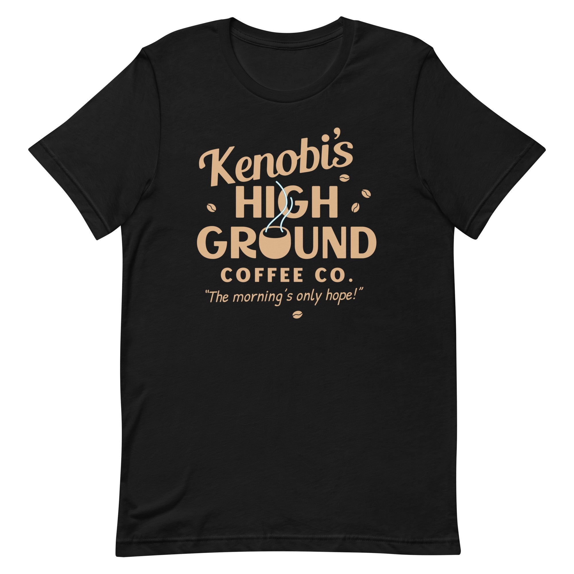 Kenobi's High Ground Coffee Co Men's Signature Tee