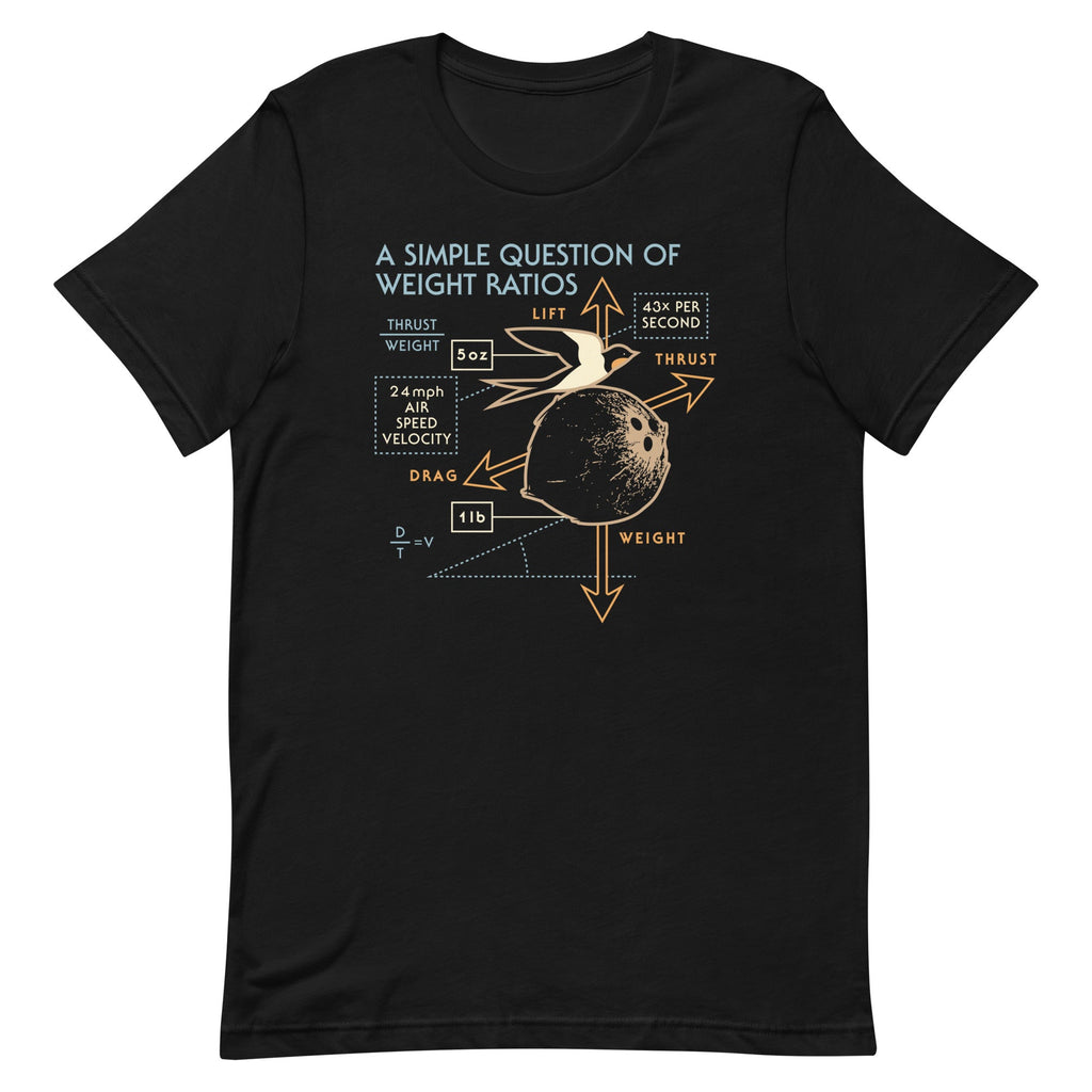 A Simple Question Of Weight Ratios Men's Signature Tee