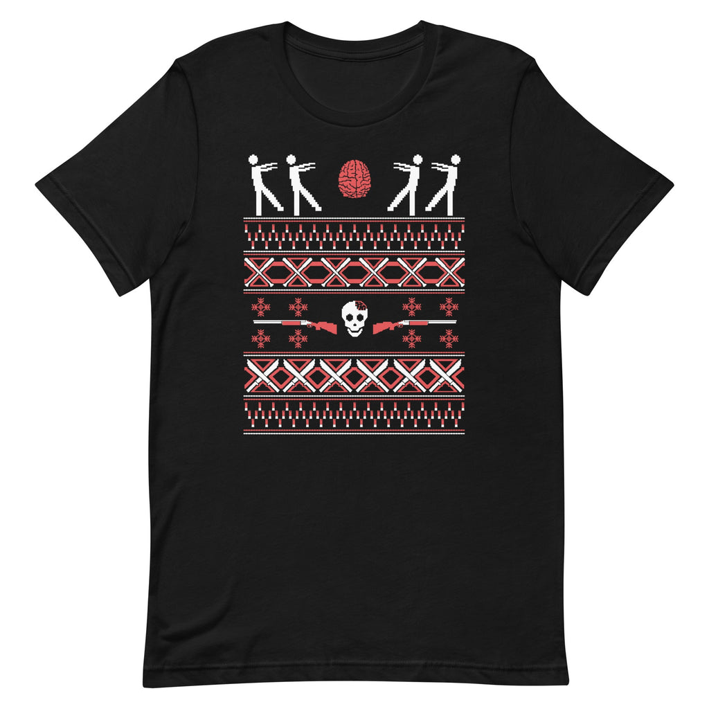 Zombie Christmas Sweater Men's Signature Tee