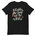 Light The Lamp Not The Rat Men's Signature Tee