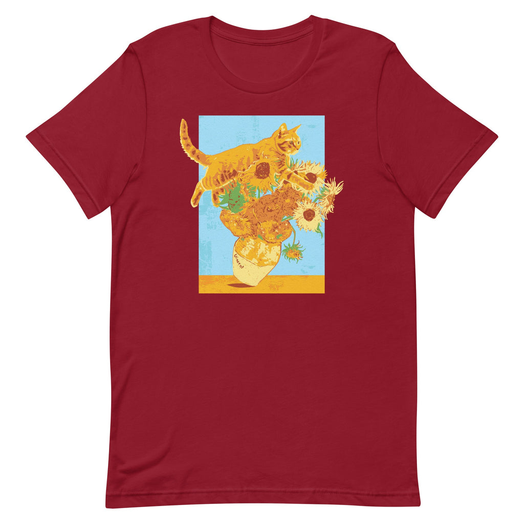 Van Gogh's Cat Men's Signature Tee