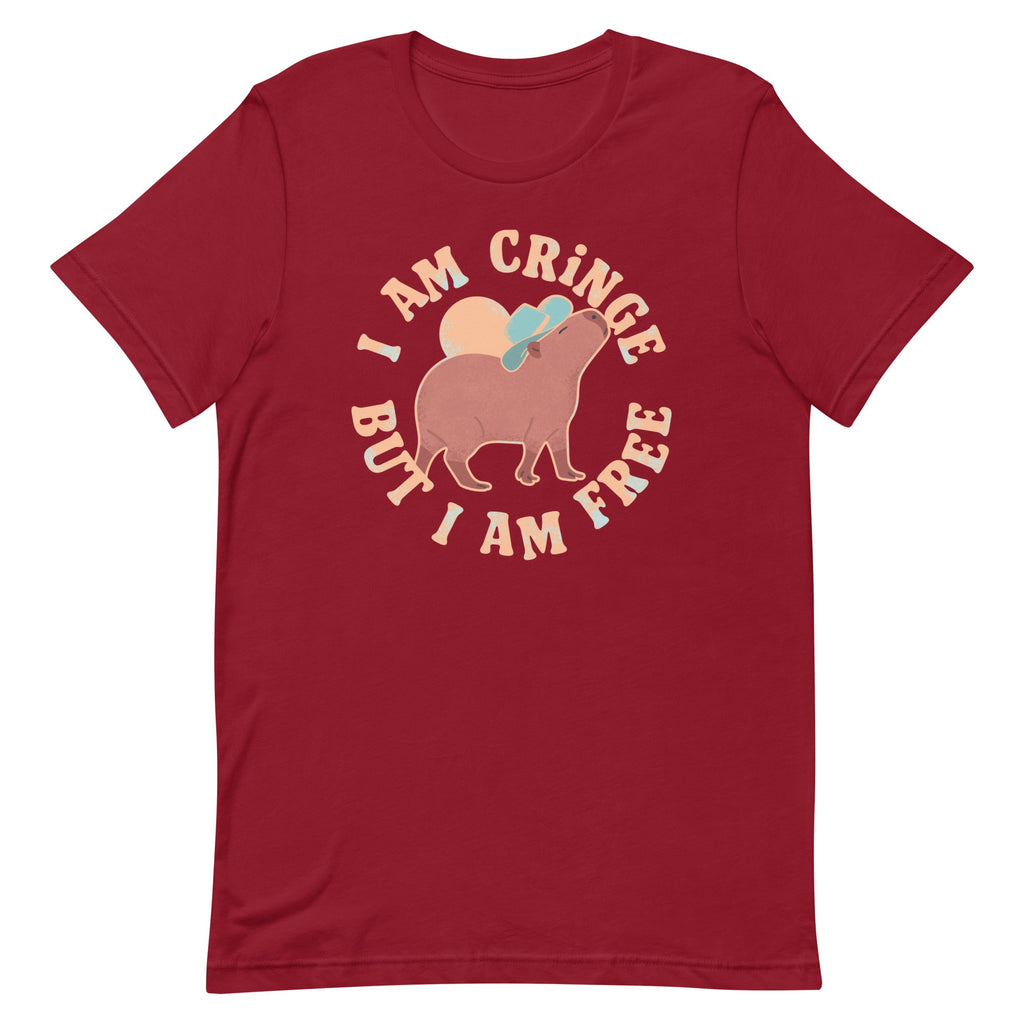 I Am Cringe But I Am Free Men's Signature Tee