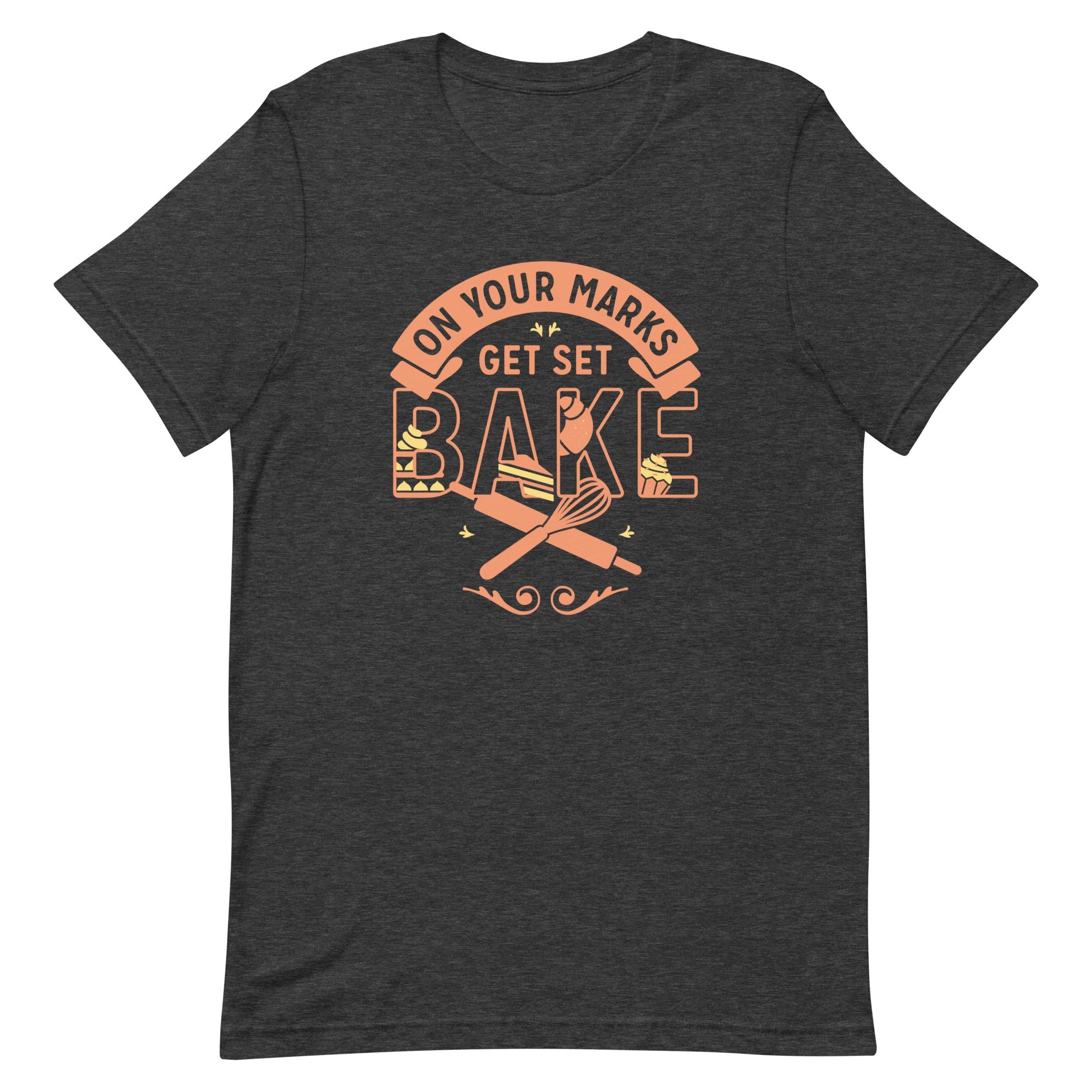 On Your Marks Get Set Bake Men's Signature Tee