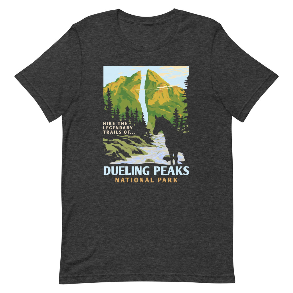 Dueling Peaks National Park Men's Signature Tee