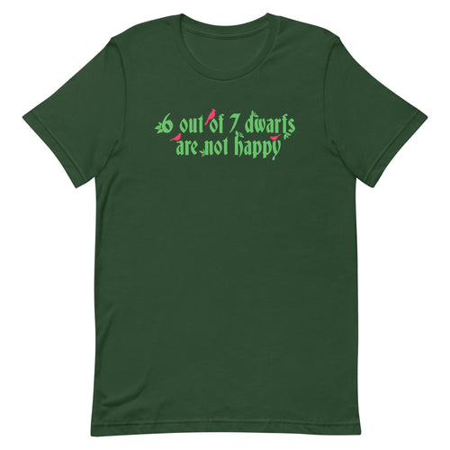 6 Out Of 7 Dwarfs Men's Signature Tee