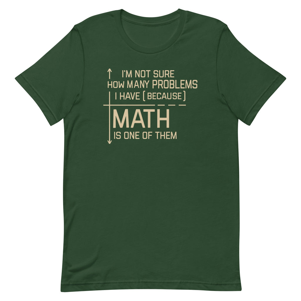 I'm Not Sure How Many Problems I Have Men's Signature Tee