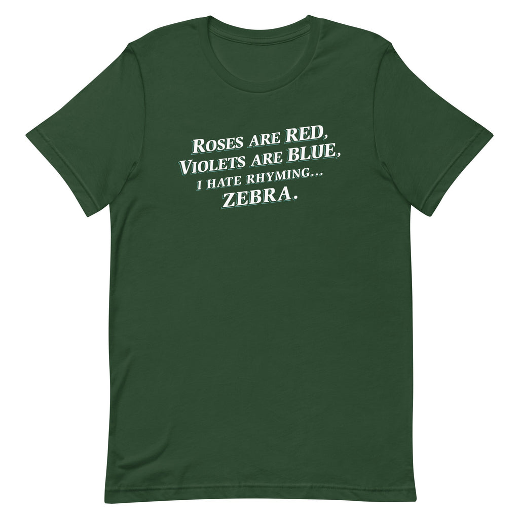 I Hate Rhyming Men's Signature Tee