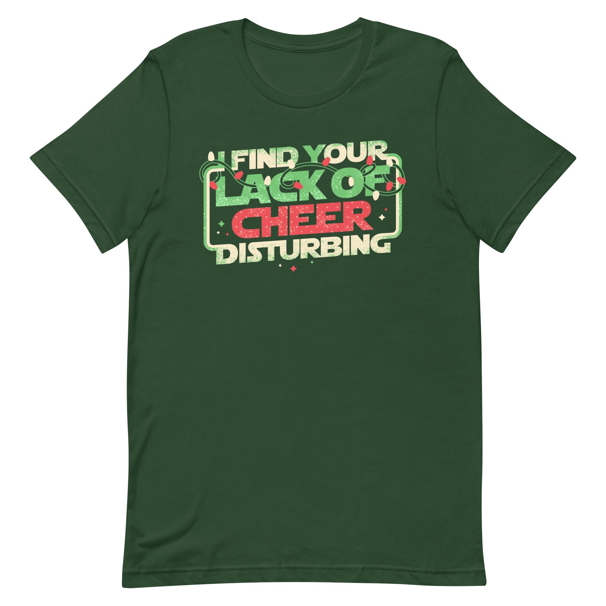 I Find Your Lack Of Cheer Disturbing Men's Signature Tee