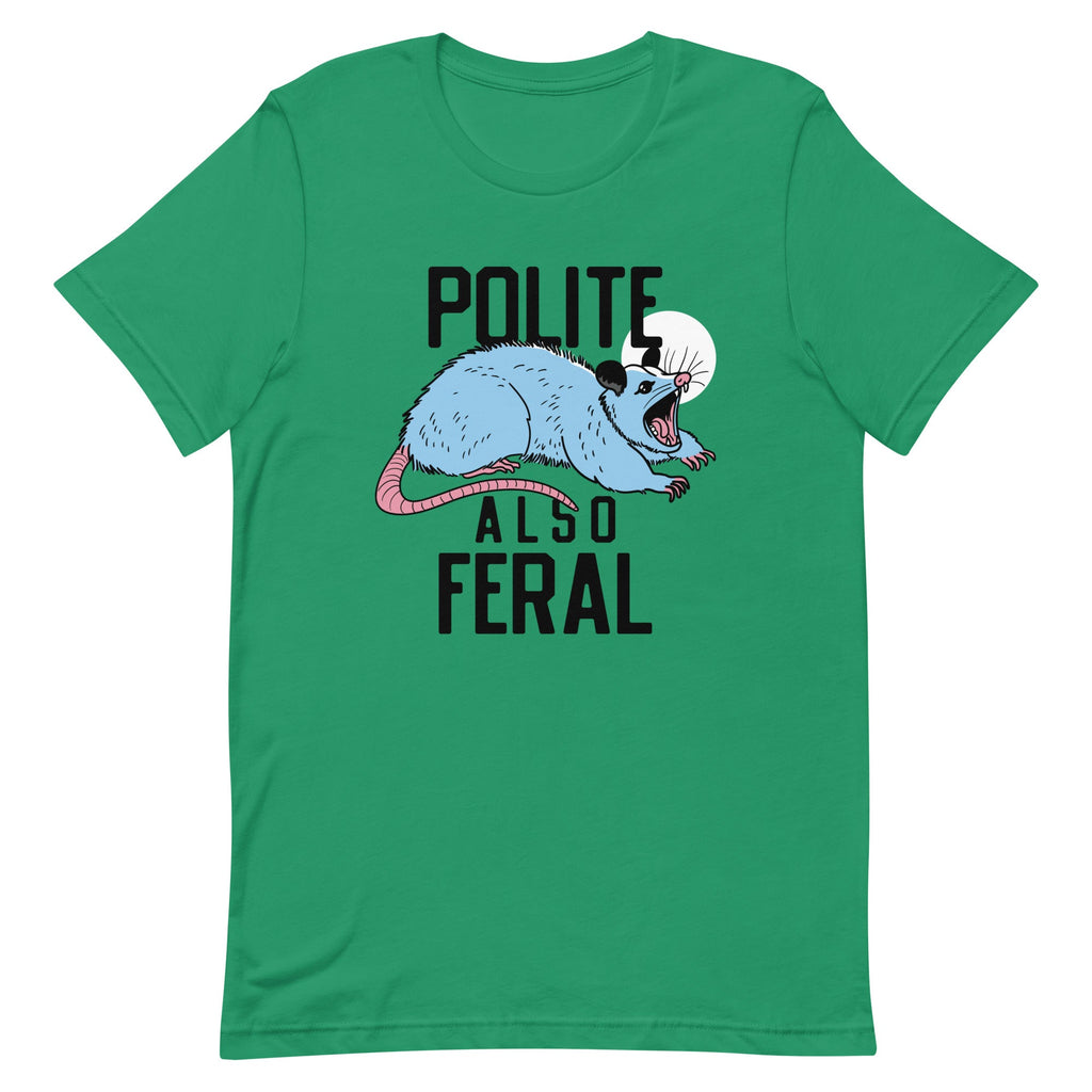 Polite Also Feral Men's Signature Tee