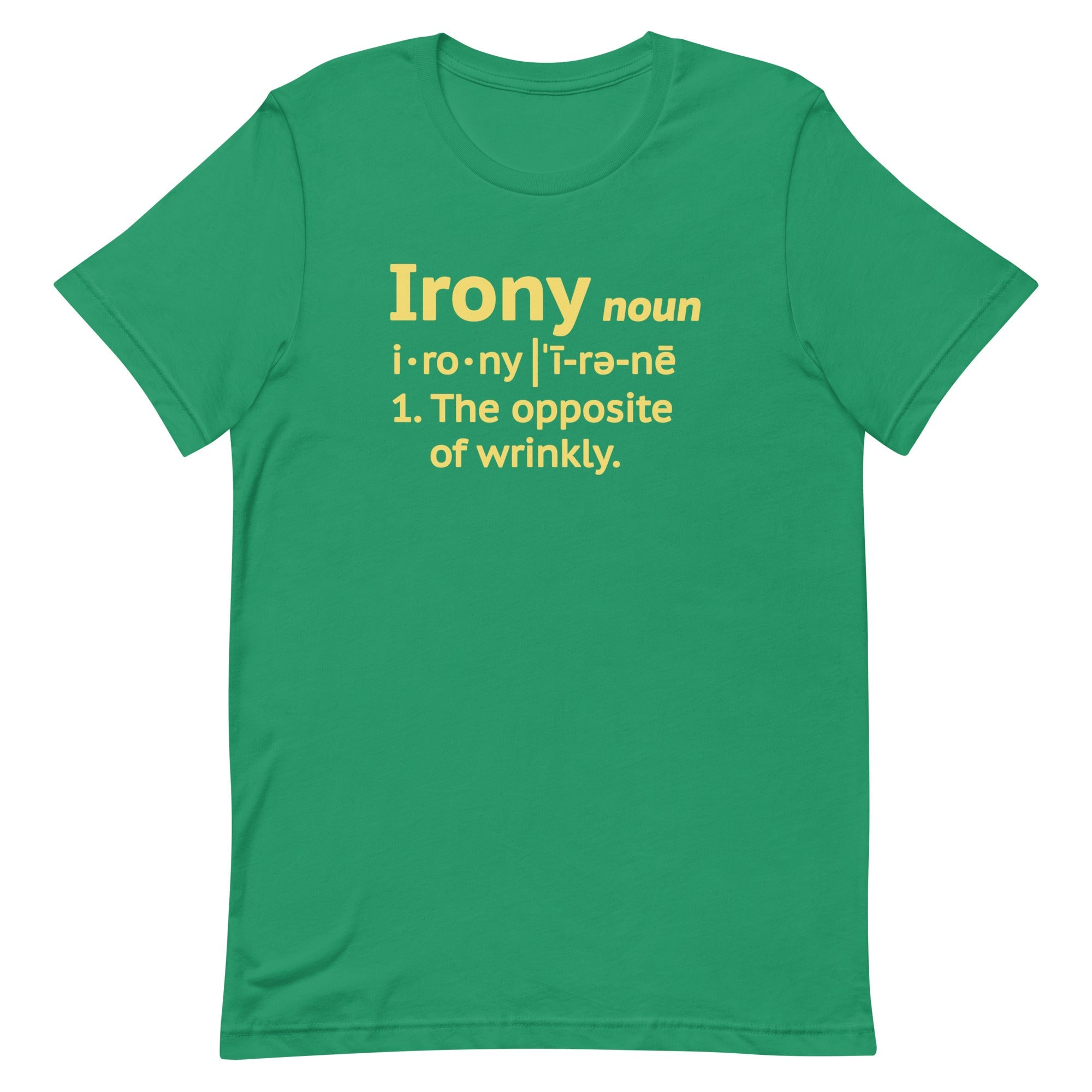 Irony Definition Men's Signature Tee