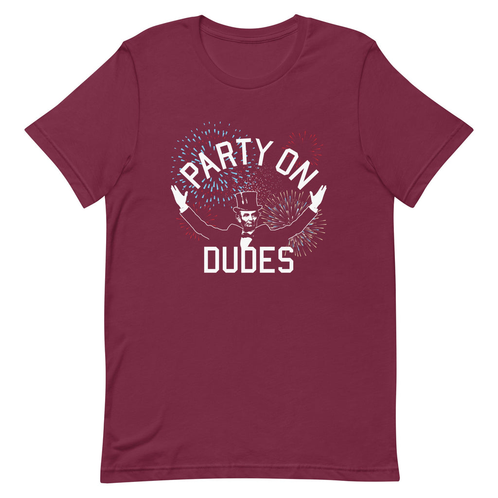 Party On Dudes Men's Signature Tee