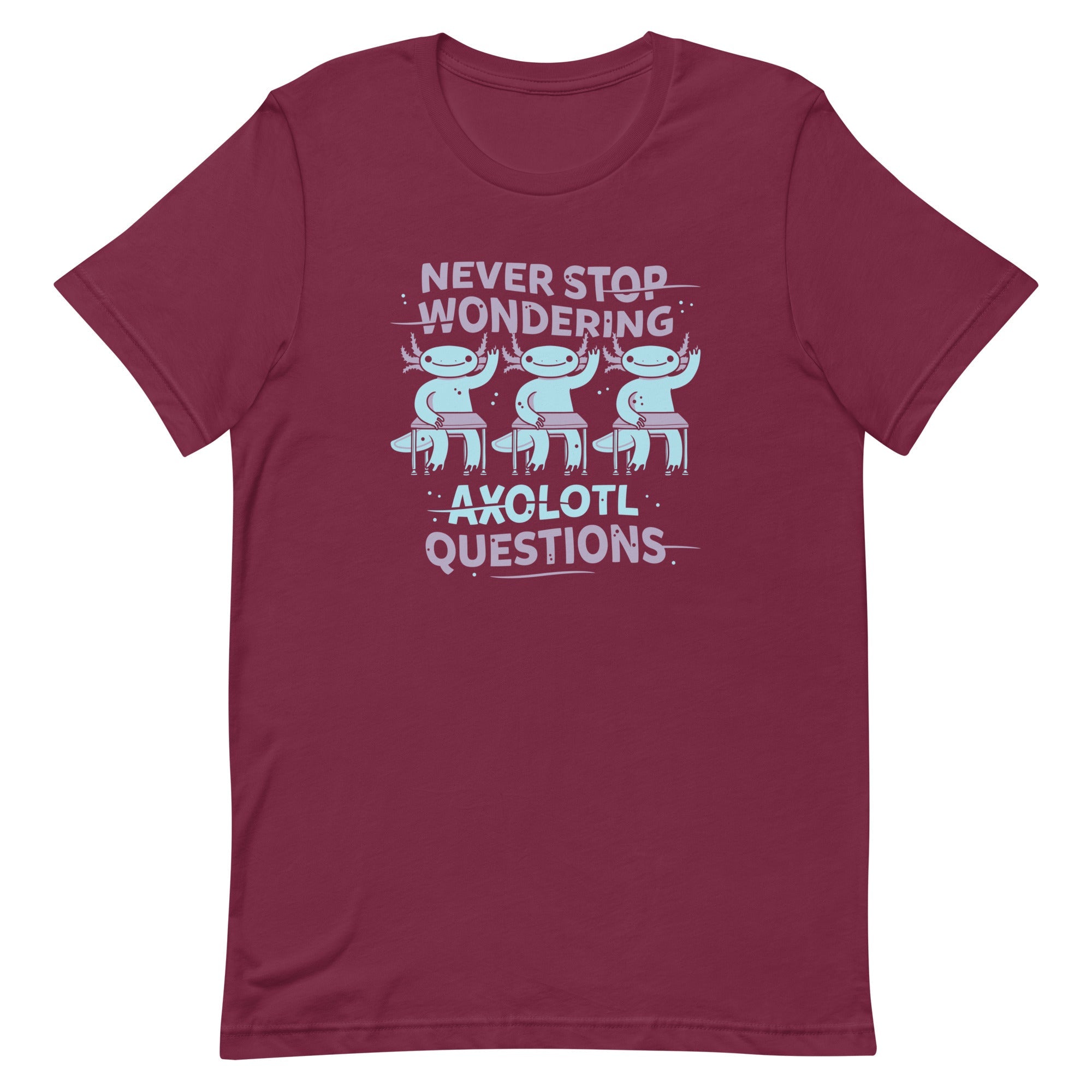 Axolotl Questions Men's Signature Tee