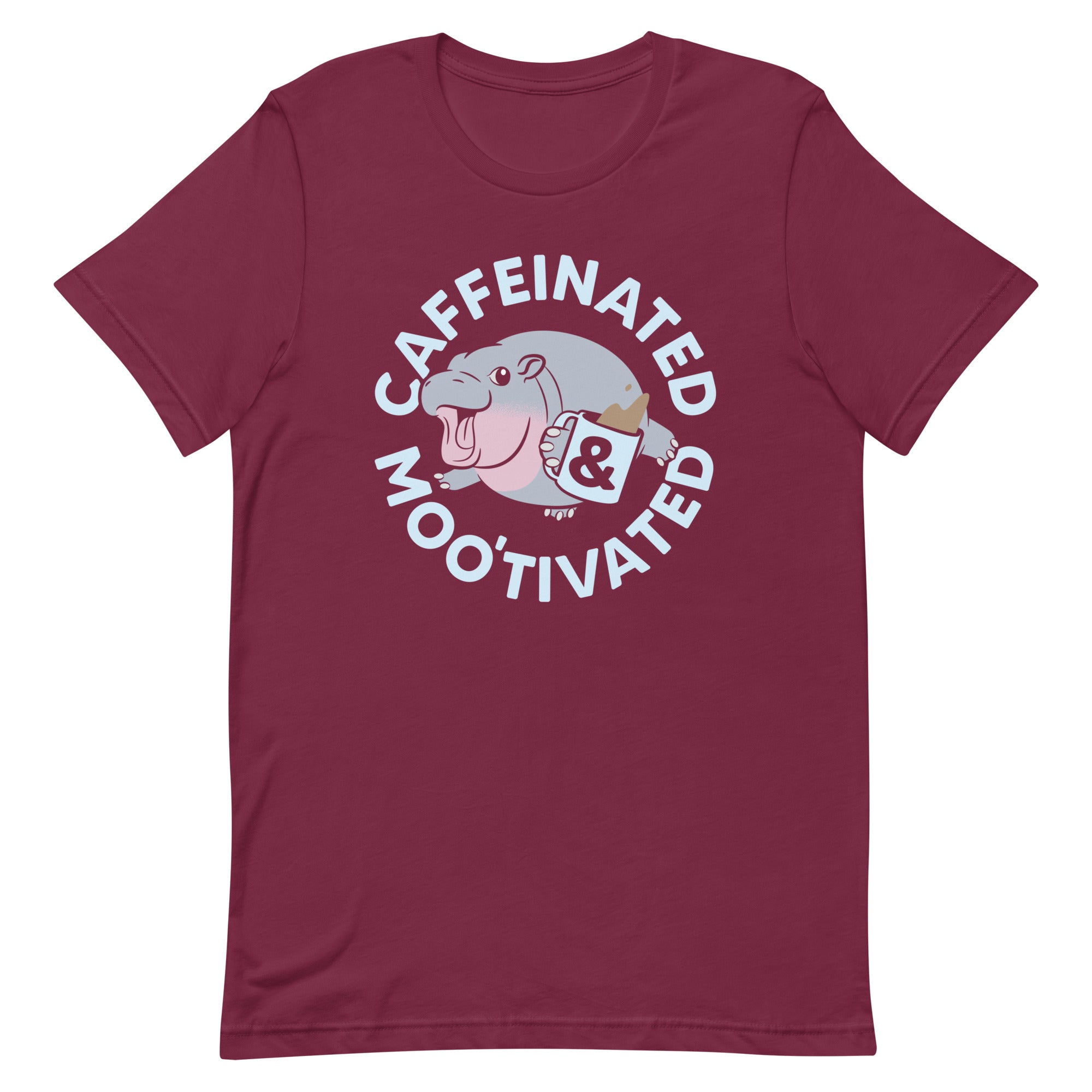Caffeinated & Moo'tivated Men's Signature Tee