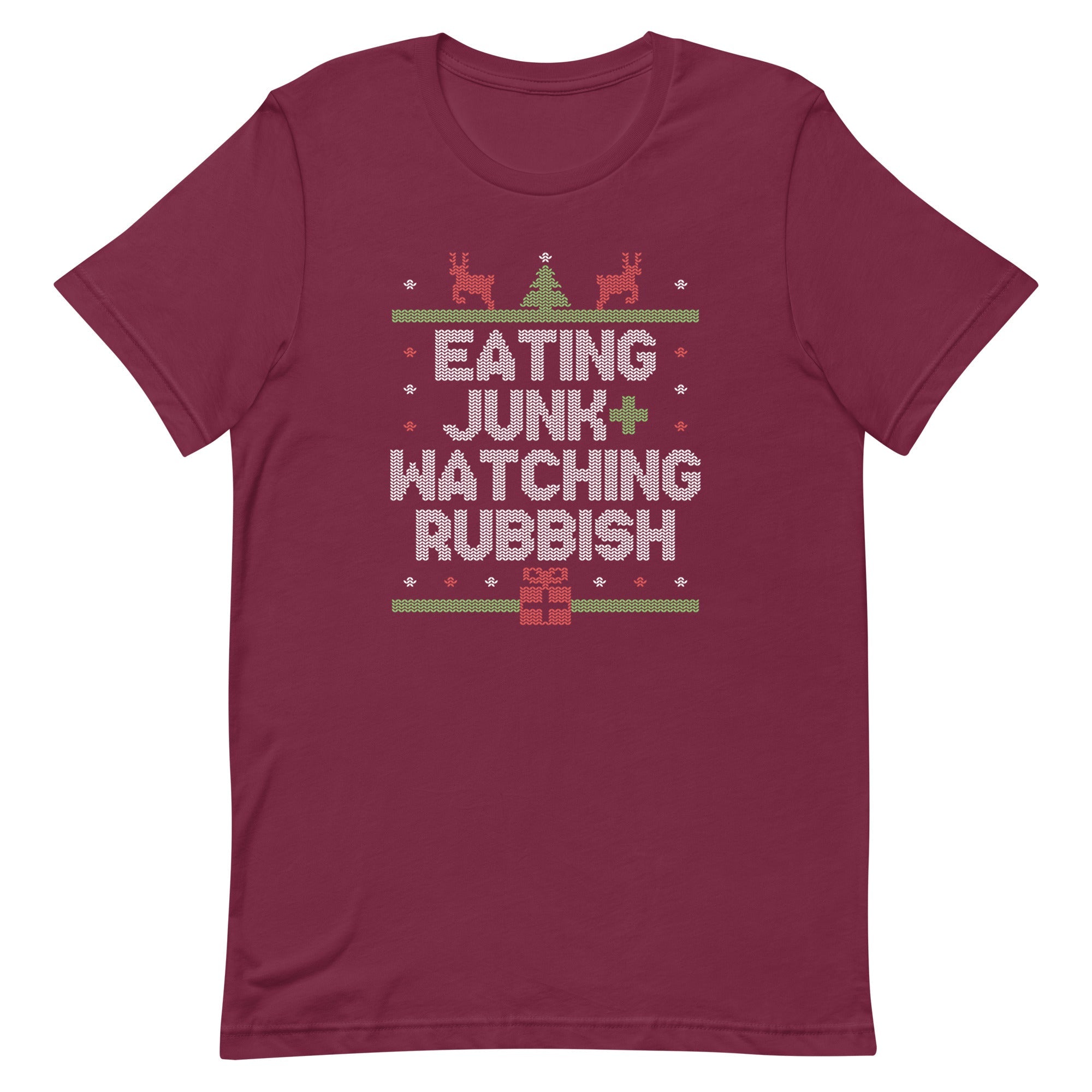 Eating Junk And Watching Rubbish Men's Signature Tee