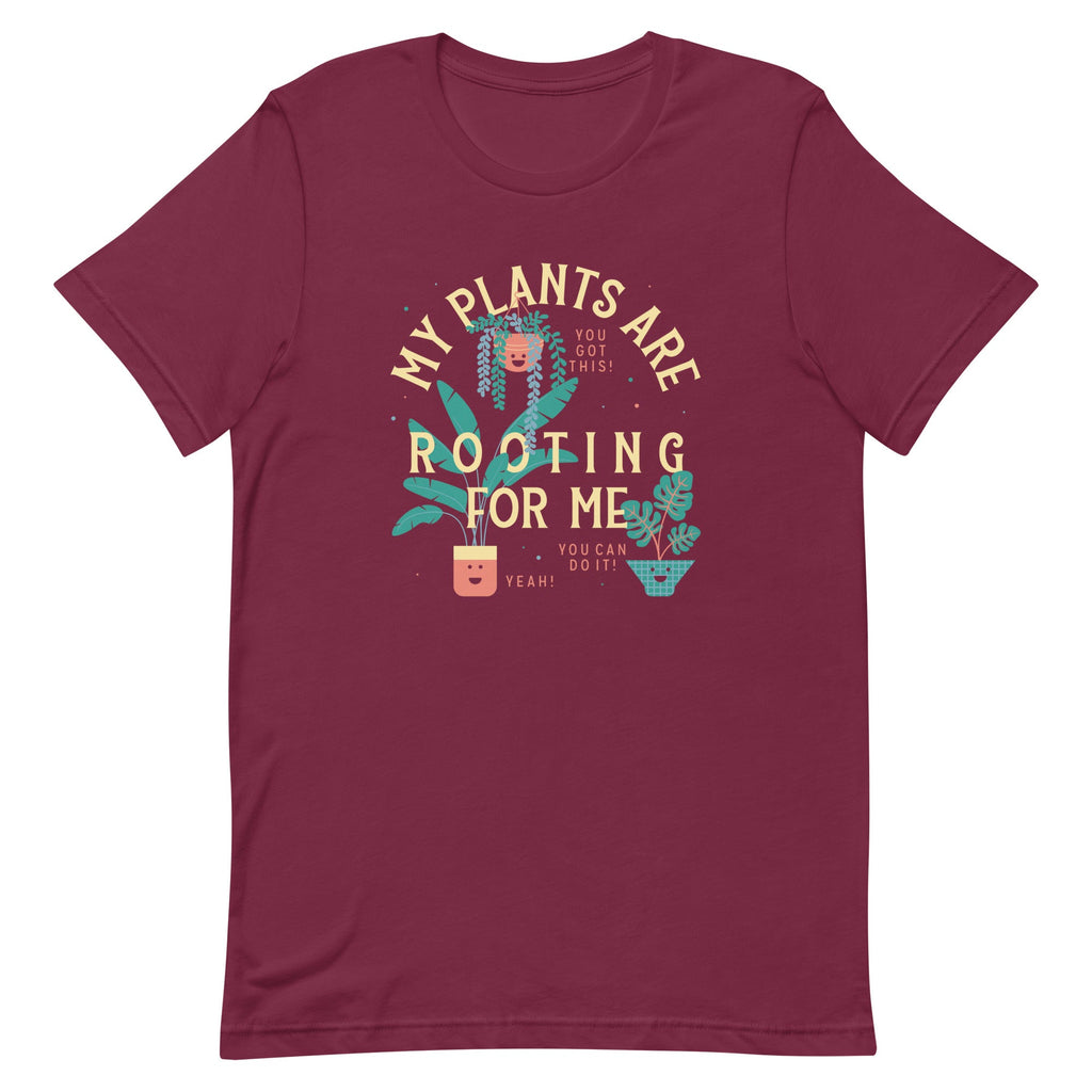 My Plants Are Rooting For Me Men's Signature Tee