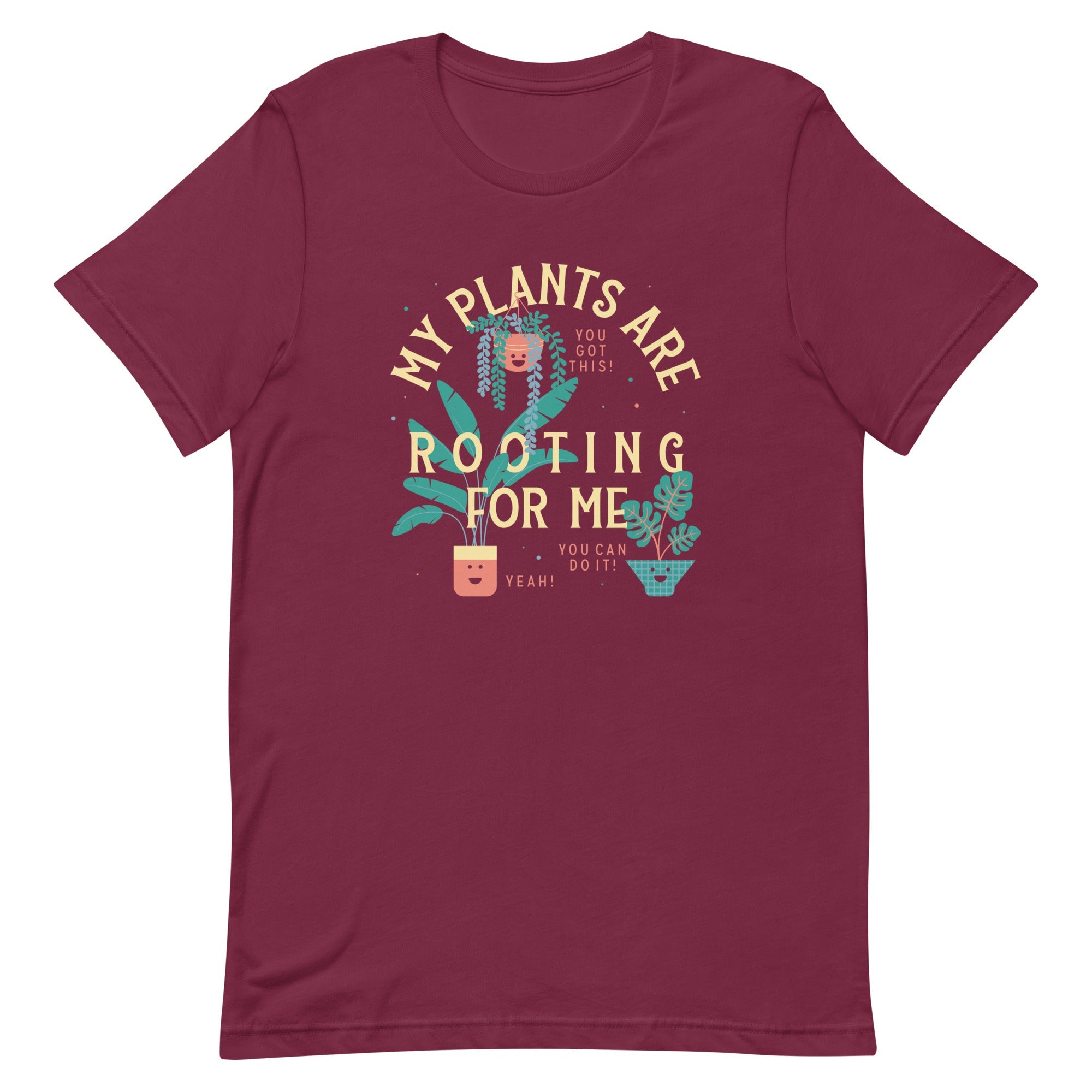 My Plants Are Rooting For Me Men's Signature Tee