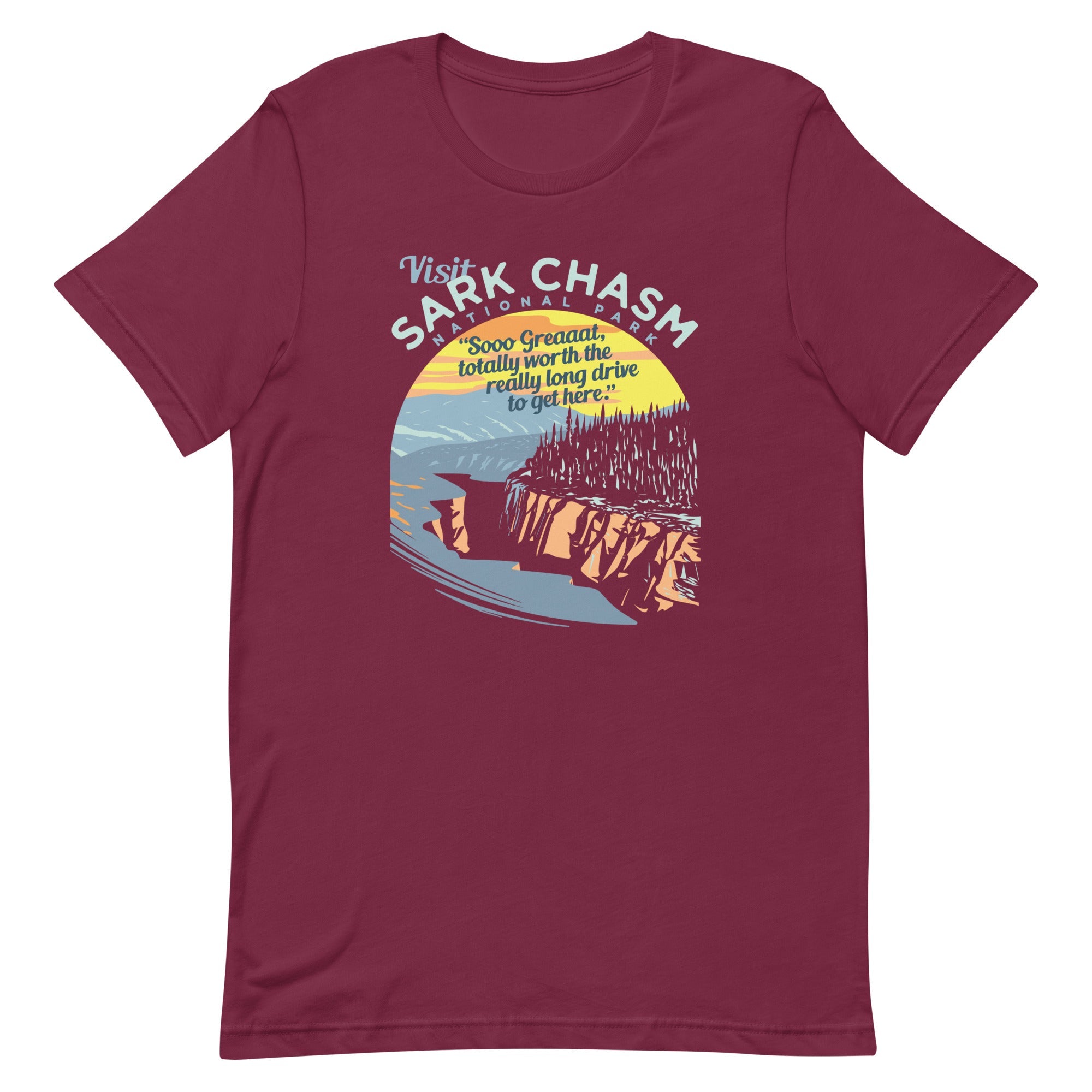 Visit Sark Chasm Men's Signature Tee