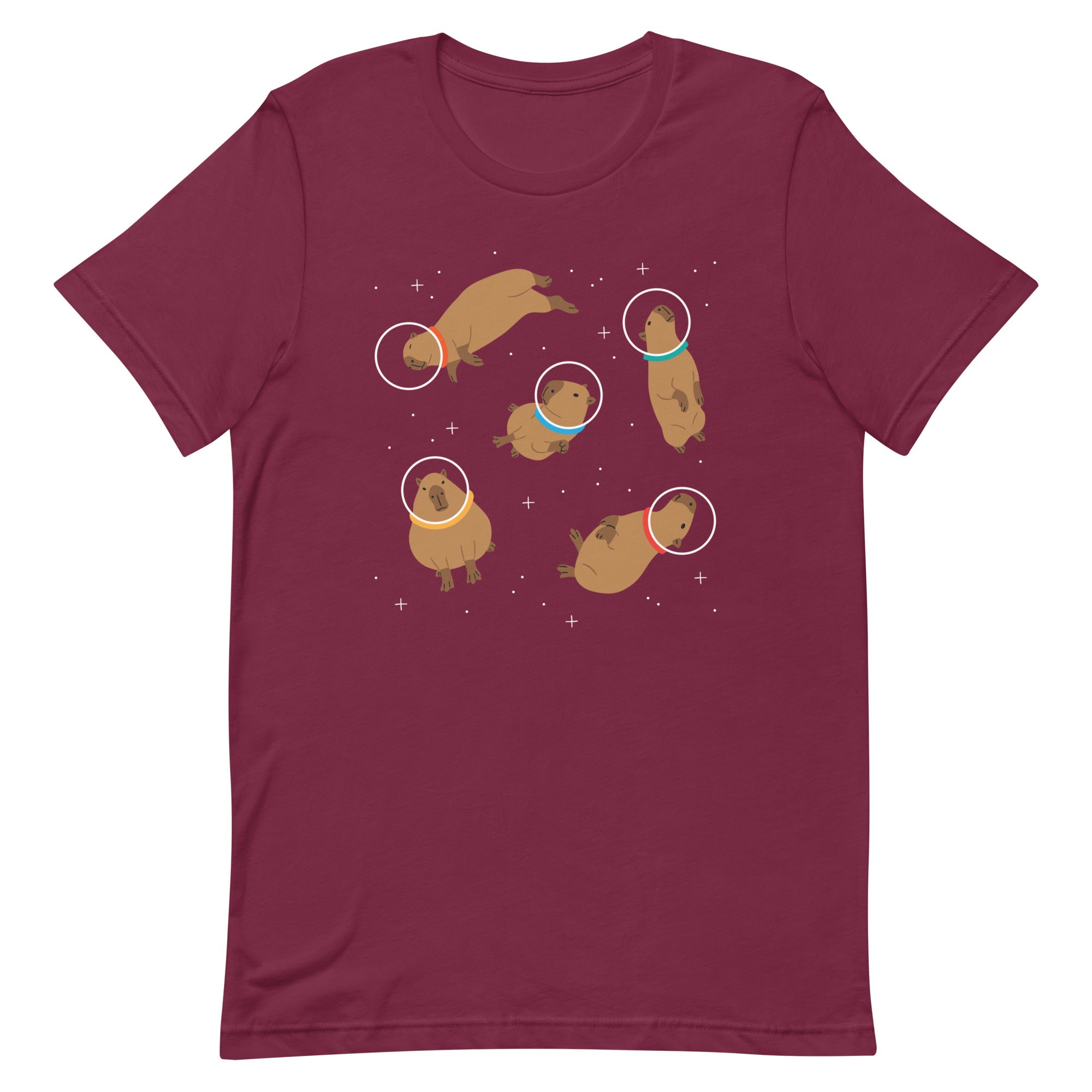 Capybaras In Space Men's Signature Tee