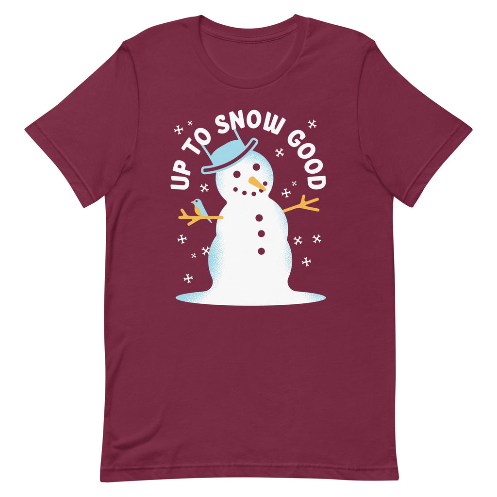 Up To Snow Good Men's Signature Tee