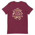 Penne For Your Thoughts Men's Signature Tee