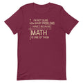 I'm Not Sure How Many Problems I Have Men's Signature Tee