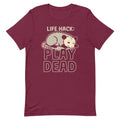 Life Hack Play Dead Men's Signature Tee
