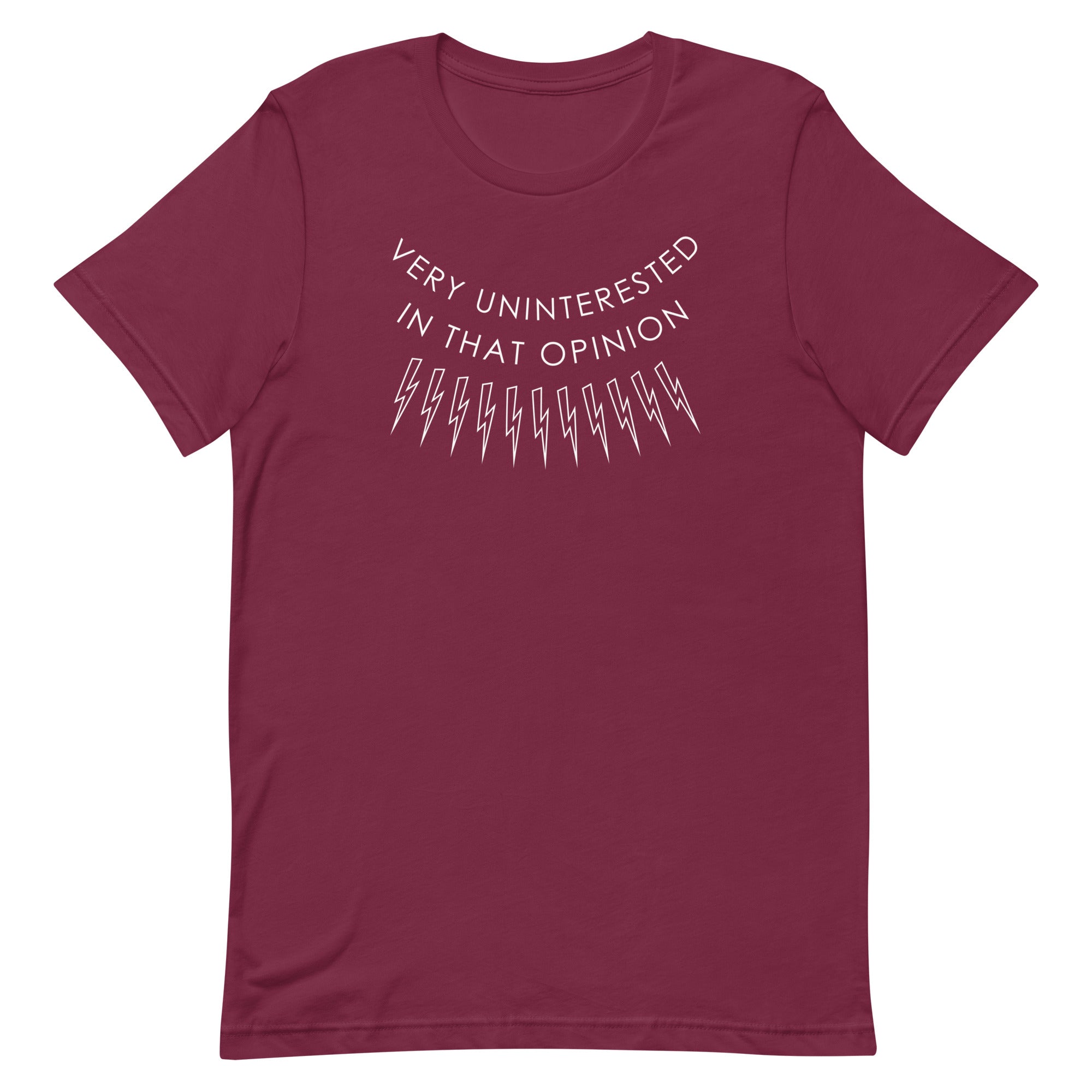 Very Uninterested In That Opinion Men's Signature Tee