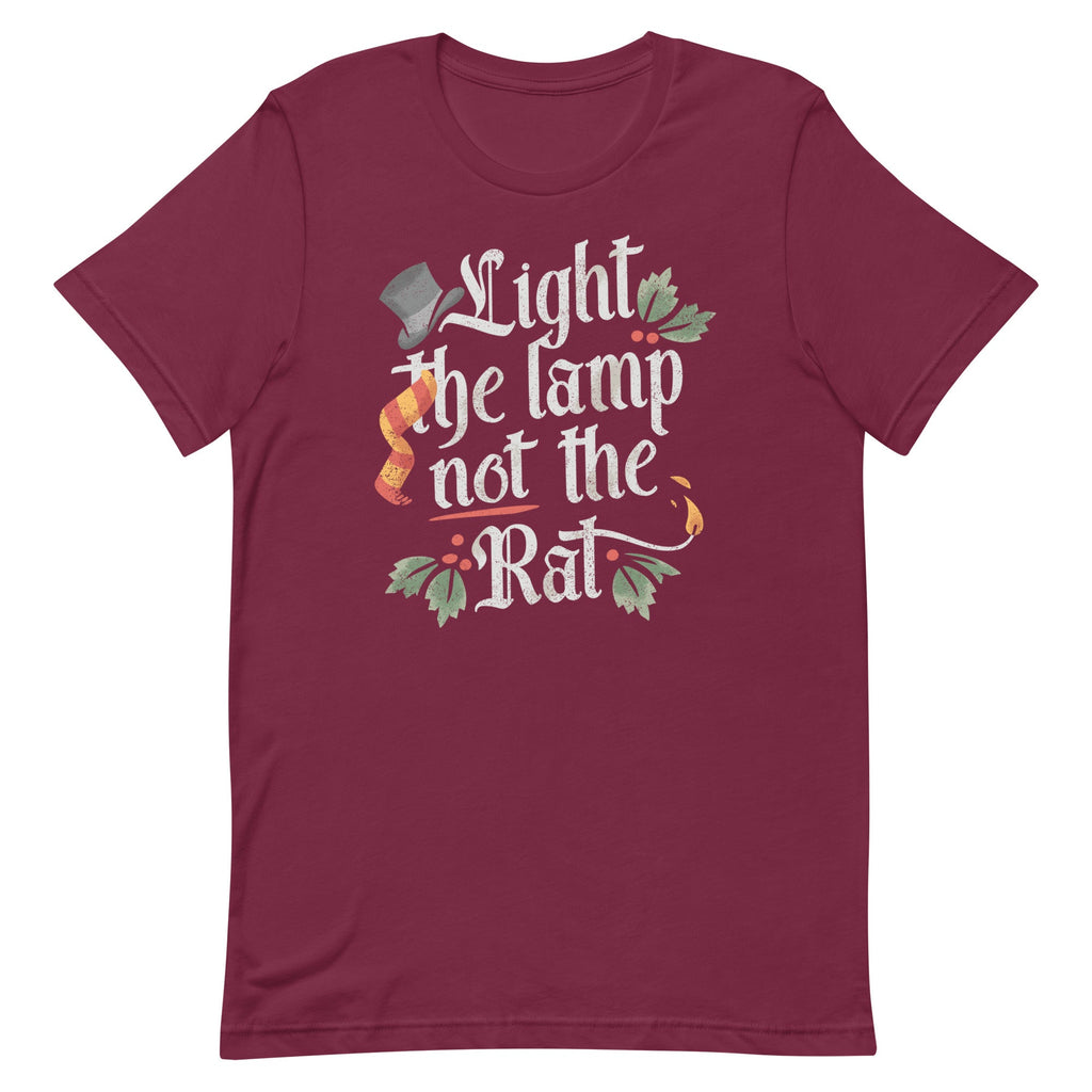 Light The Lamp Not The Rat Men's Signature Tee