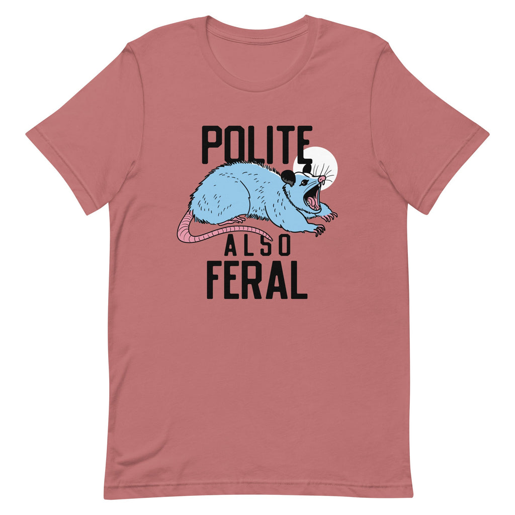 Polite Also Feral Men's Signature Tee