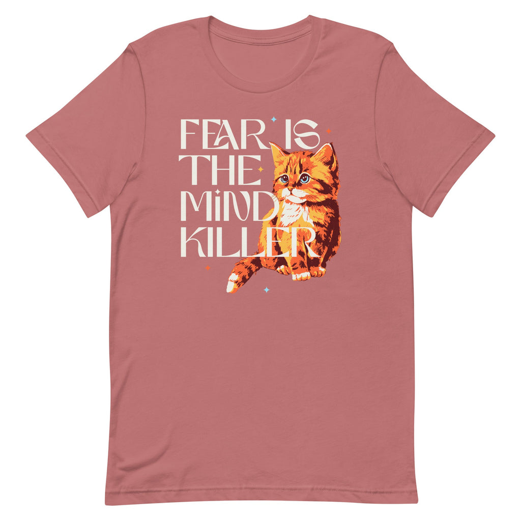 Fear Is The Mind Killer Cat Men's Signature Tee