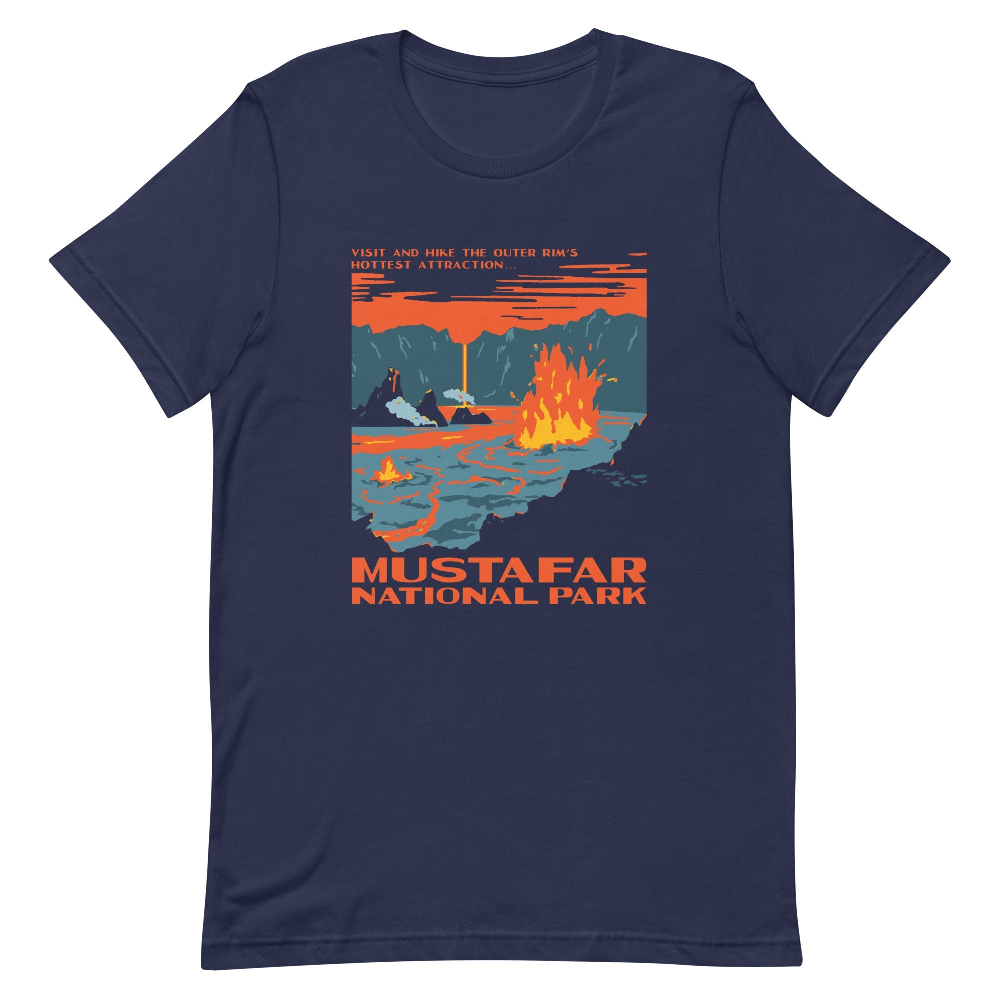 Mustafar National Park Men's Signature Tee