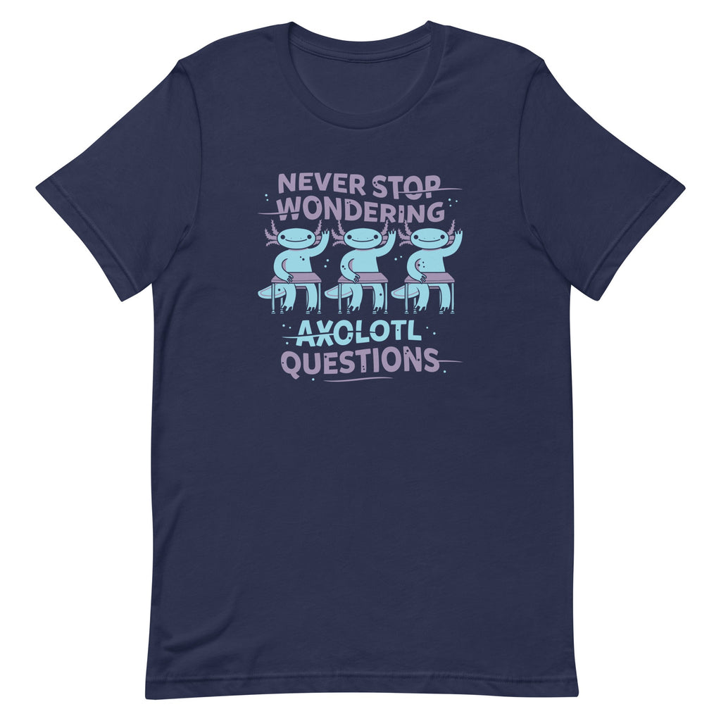 Axolotl Questions Men's Signature Tee