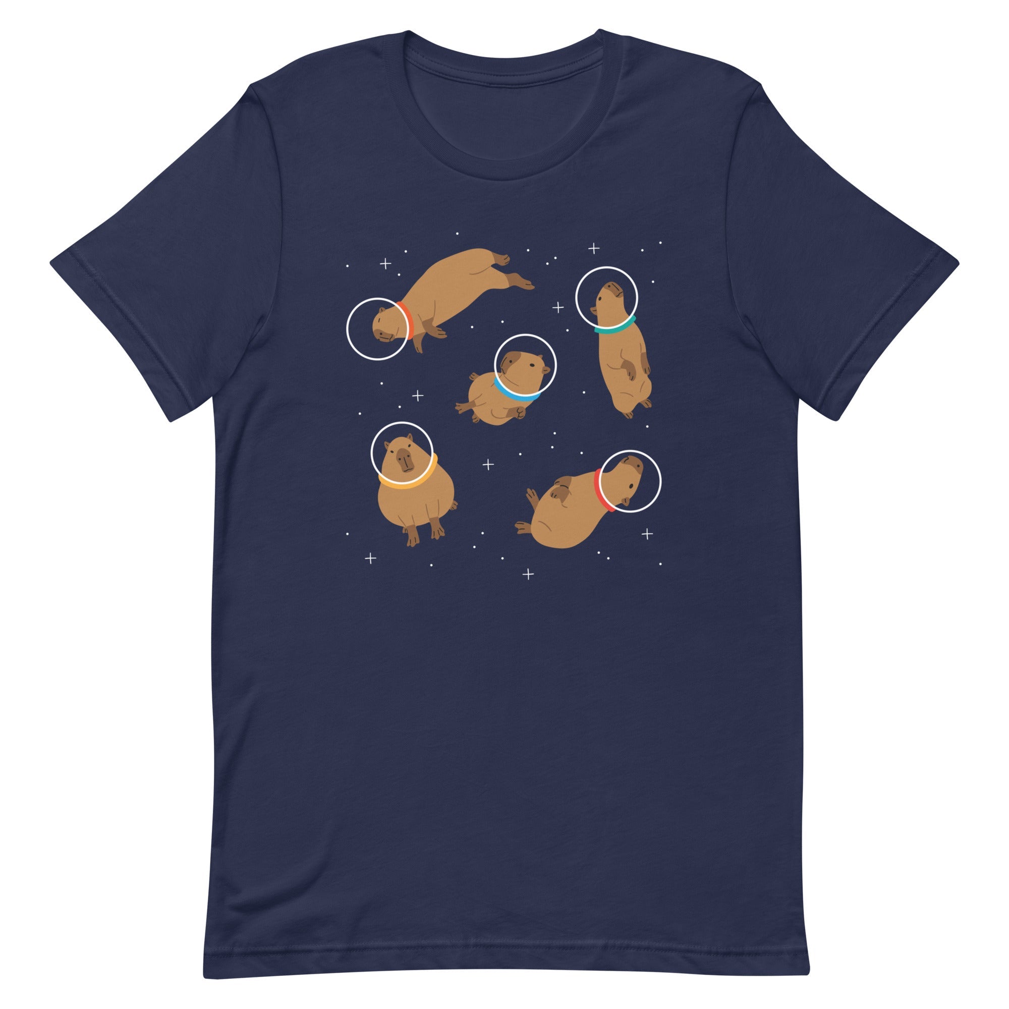 Capybaras In Space Men's Signature Tee