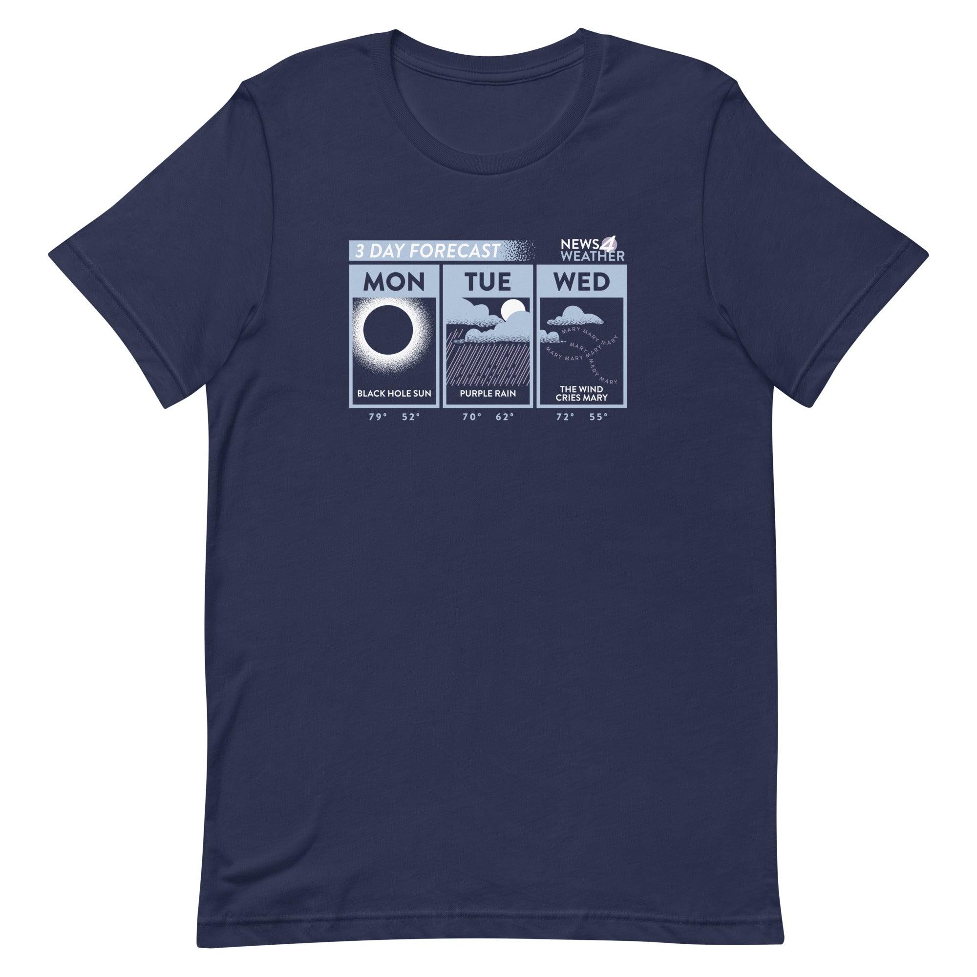 3 Day Forecast Men's Signature Tee