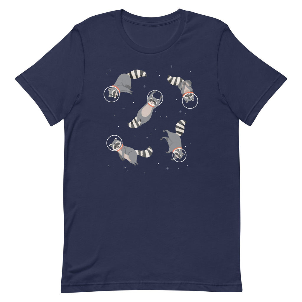 Raccoons In Space Men's Signature Tee
