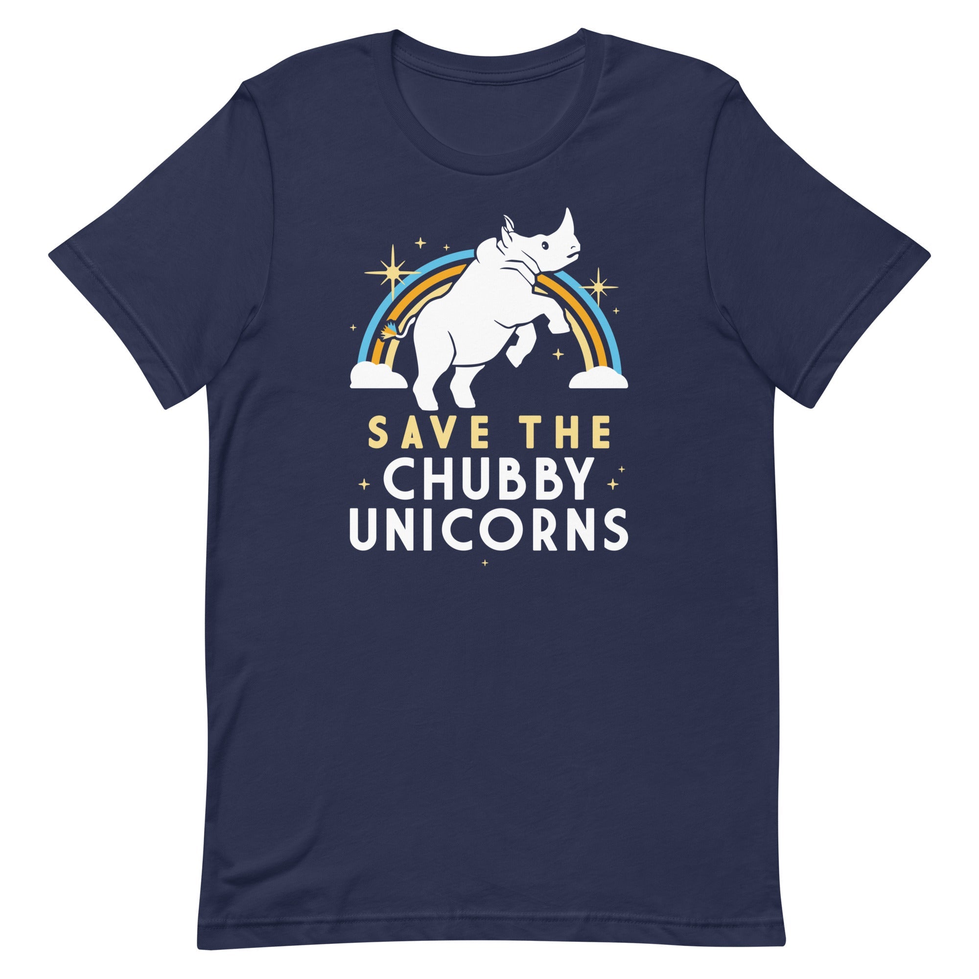 Save The Chubby Unicorns Men's Signature Tee