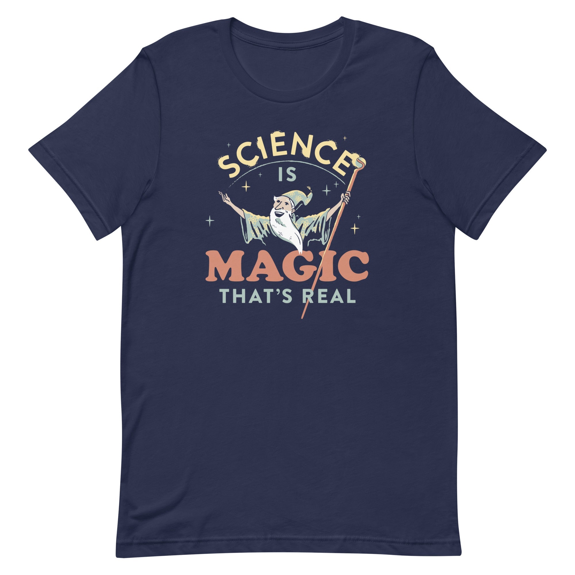 Science Is Magic That's Real Men's Signature Tee