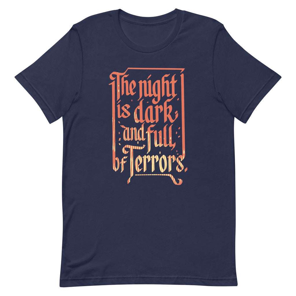 The Night Is Dark And Full Of Terrors Men's Signature Tee