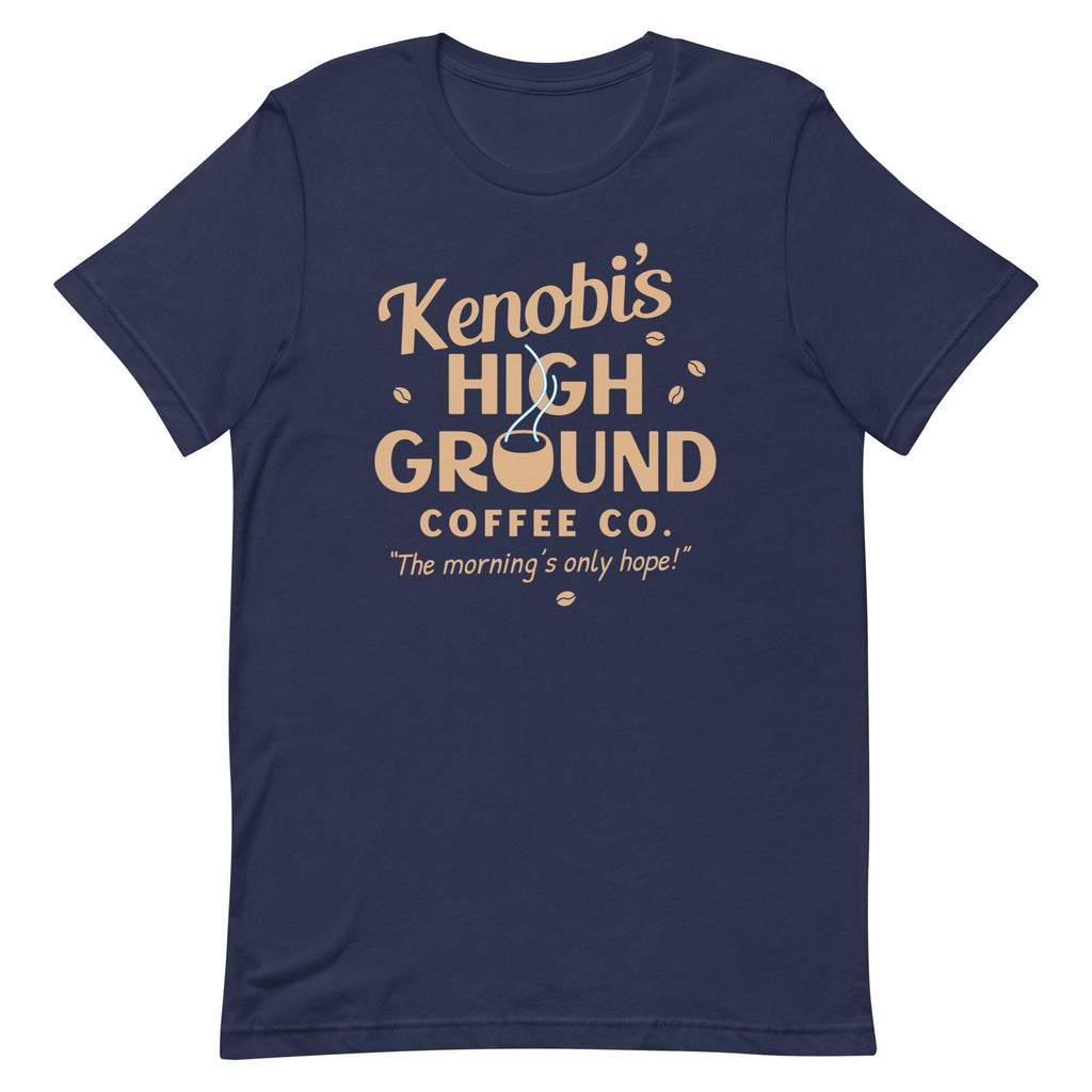 Kenobi's High Ground Coffee Co Men's Signature Tee