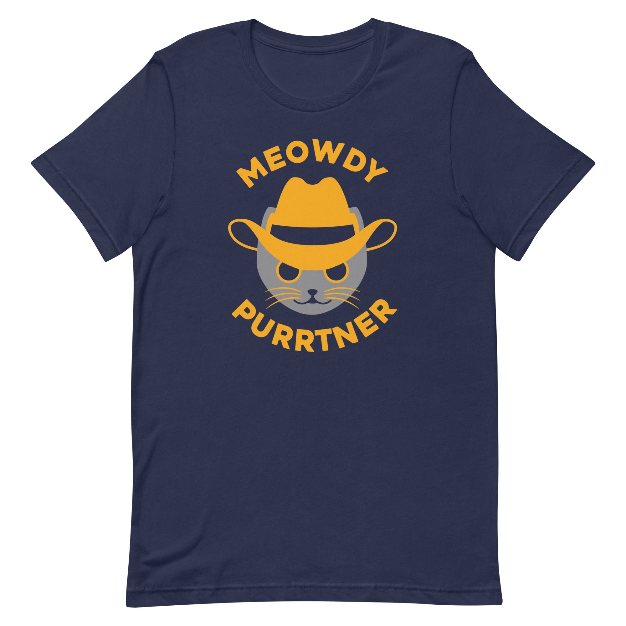 Meowdy Purrtner Men's Signature Tee