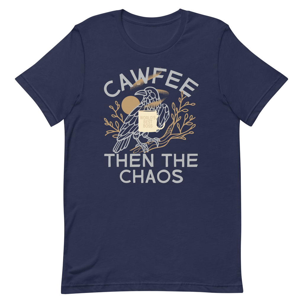 Cawfee Then The Chaos Men's Signature Tee