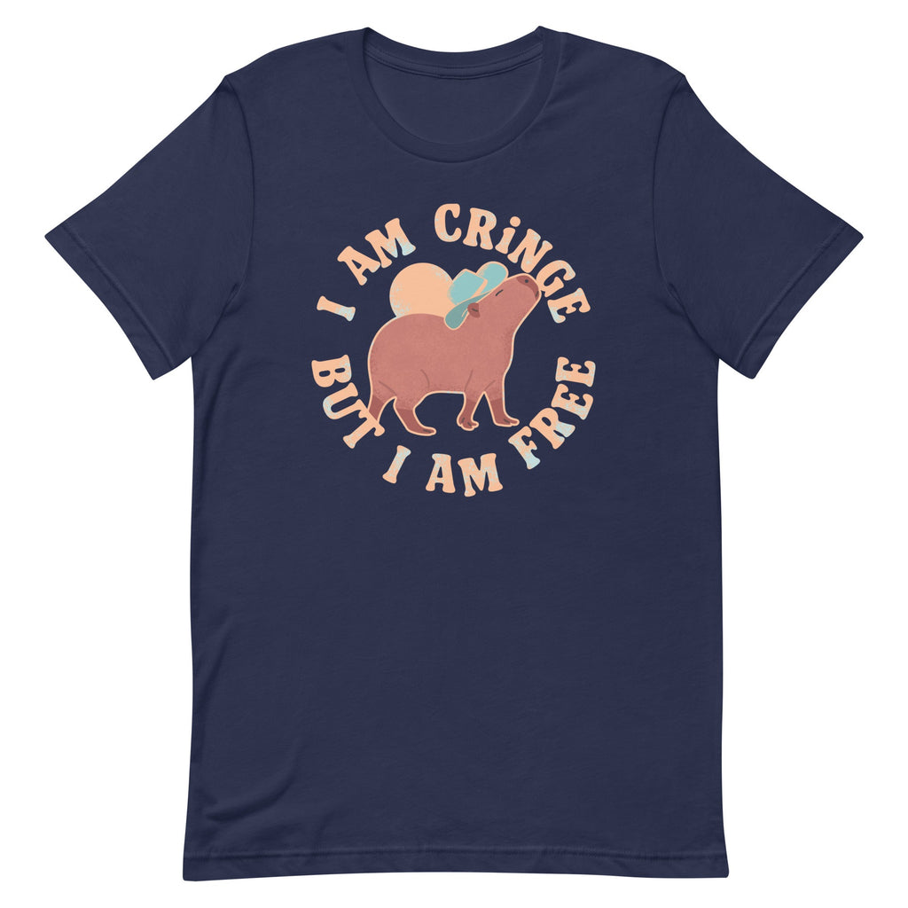 I Am Cringe But I Am Free Men's Signature Tee