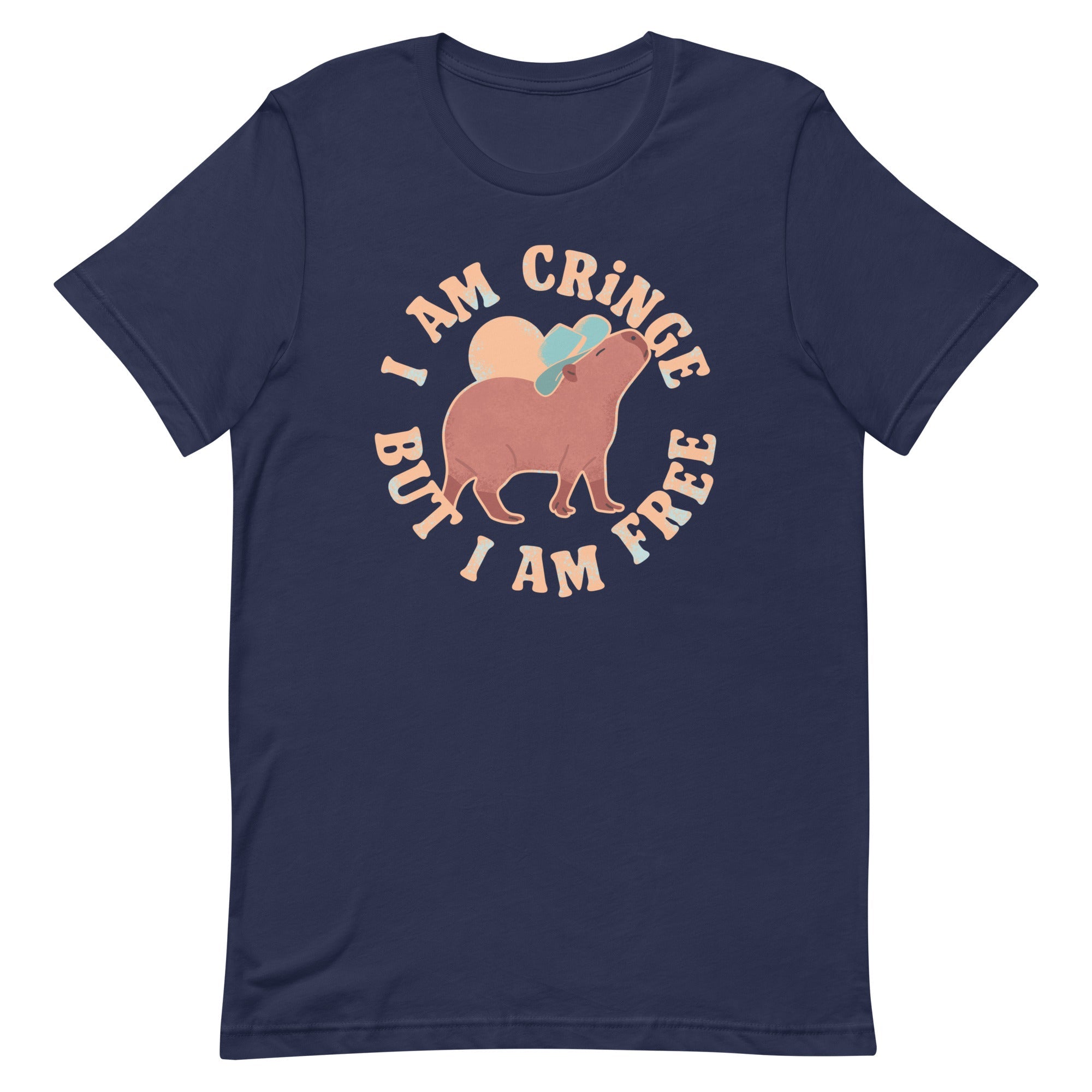 I Am Cringe But I Am Free Men's Signature Tee