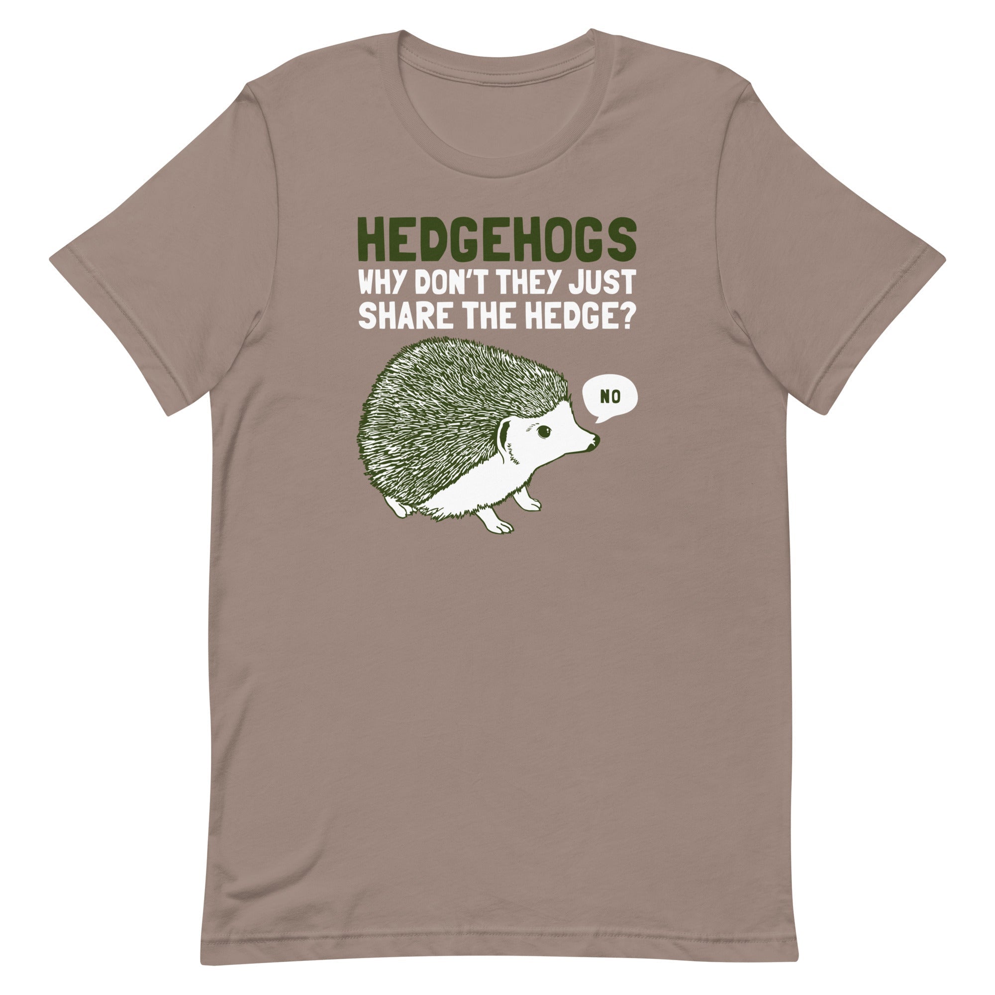 Hedgehogs Can't Share Men's Signature Tee