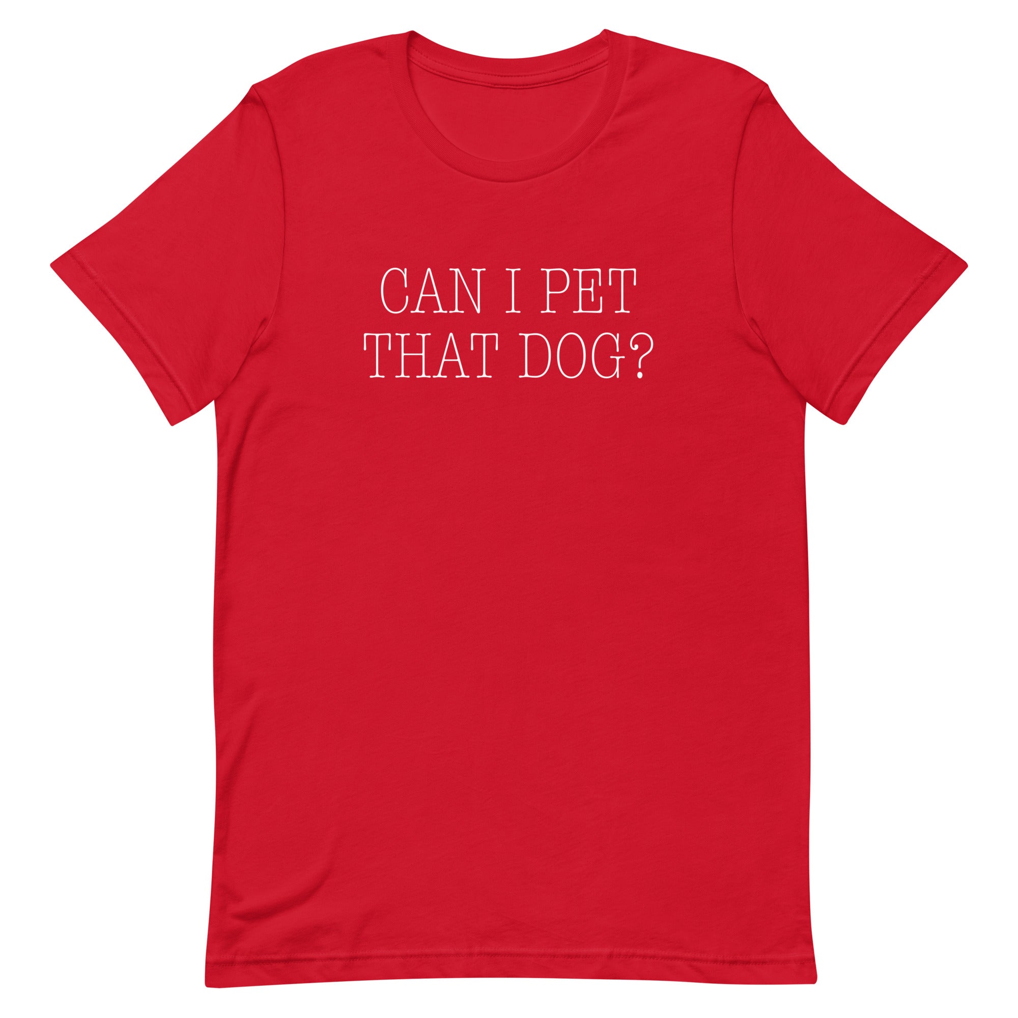 Can I Pet That Dog? Men's Signature Tee