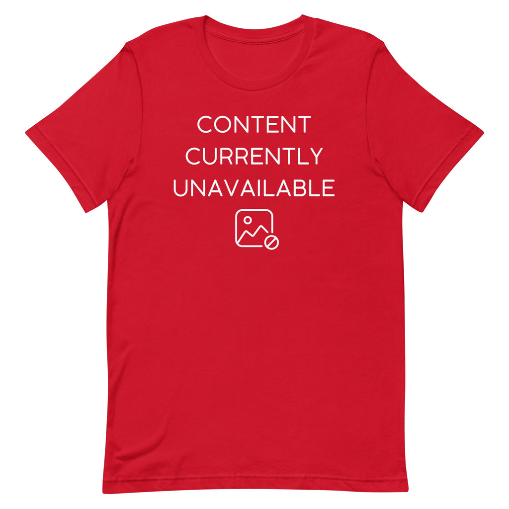 Content Currently Unavailable Men's Signature Tee