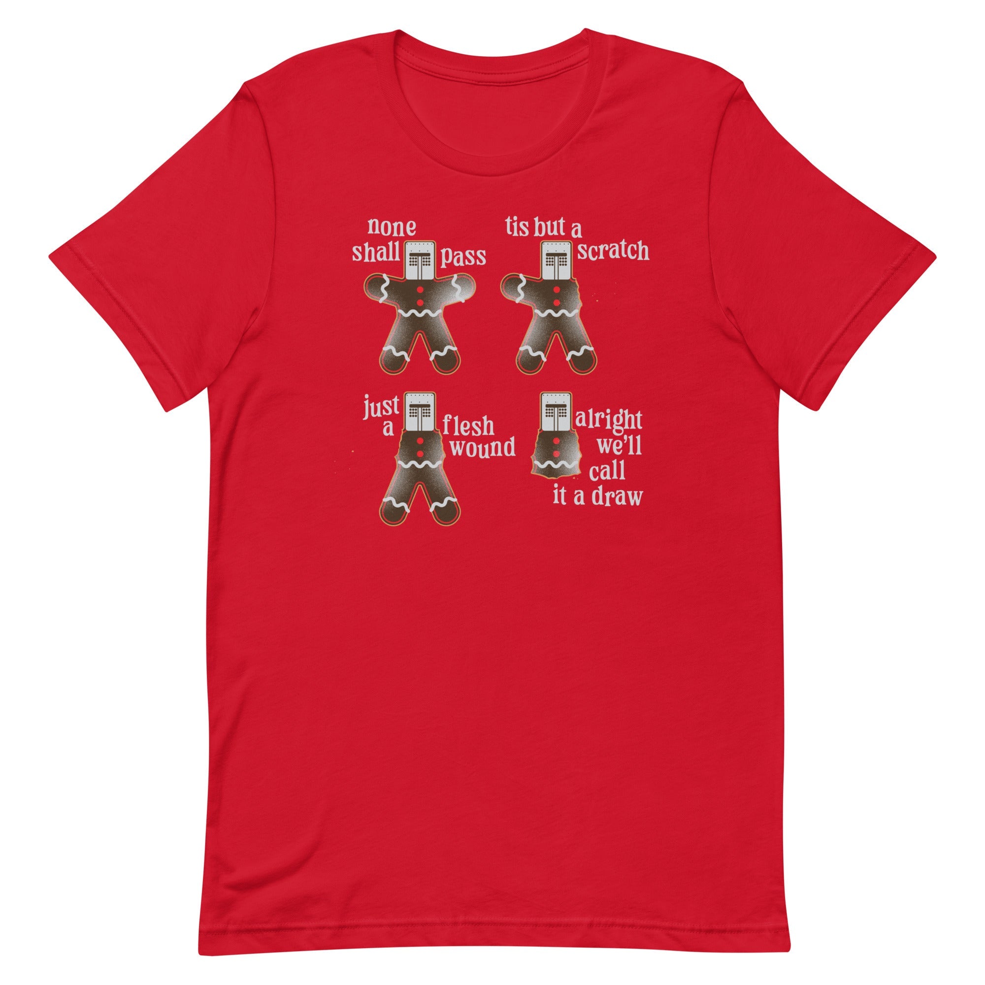 Alright We'll Call It A Draw Gingerbread Men's Signature Tee