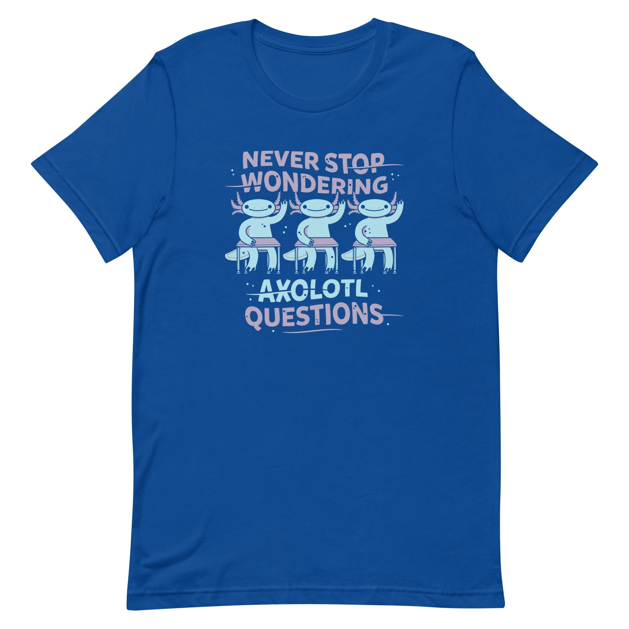 Axolotl Questions Men's Signature Tee