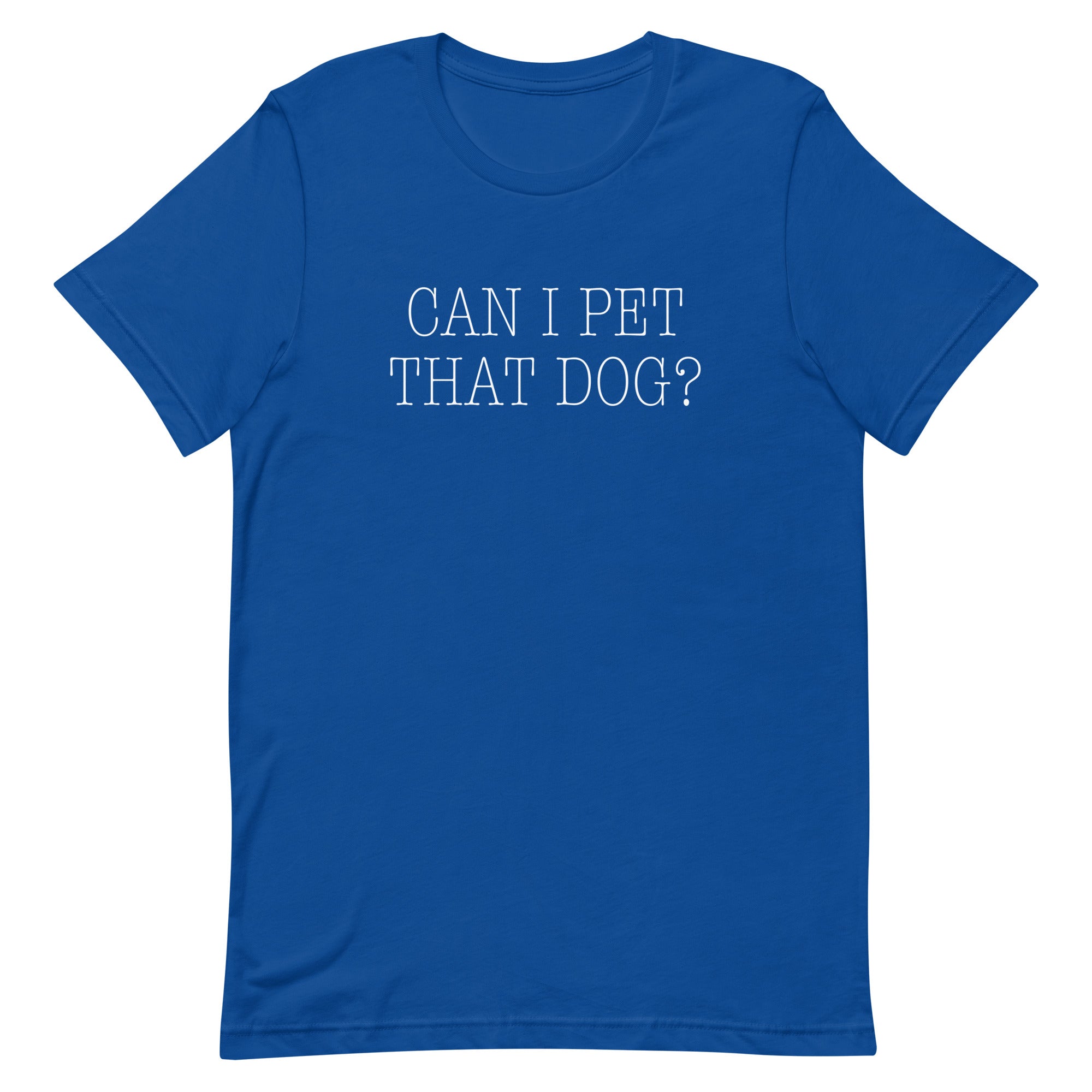 Can I Pet That Dog? Men's Signature Tee