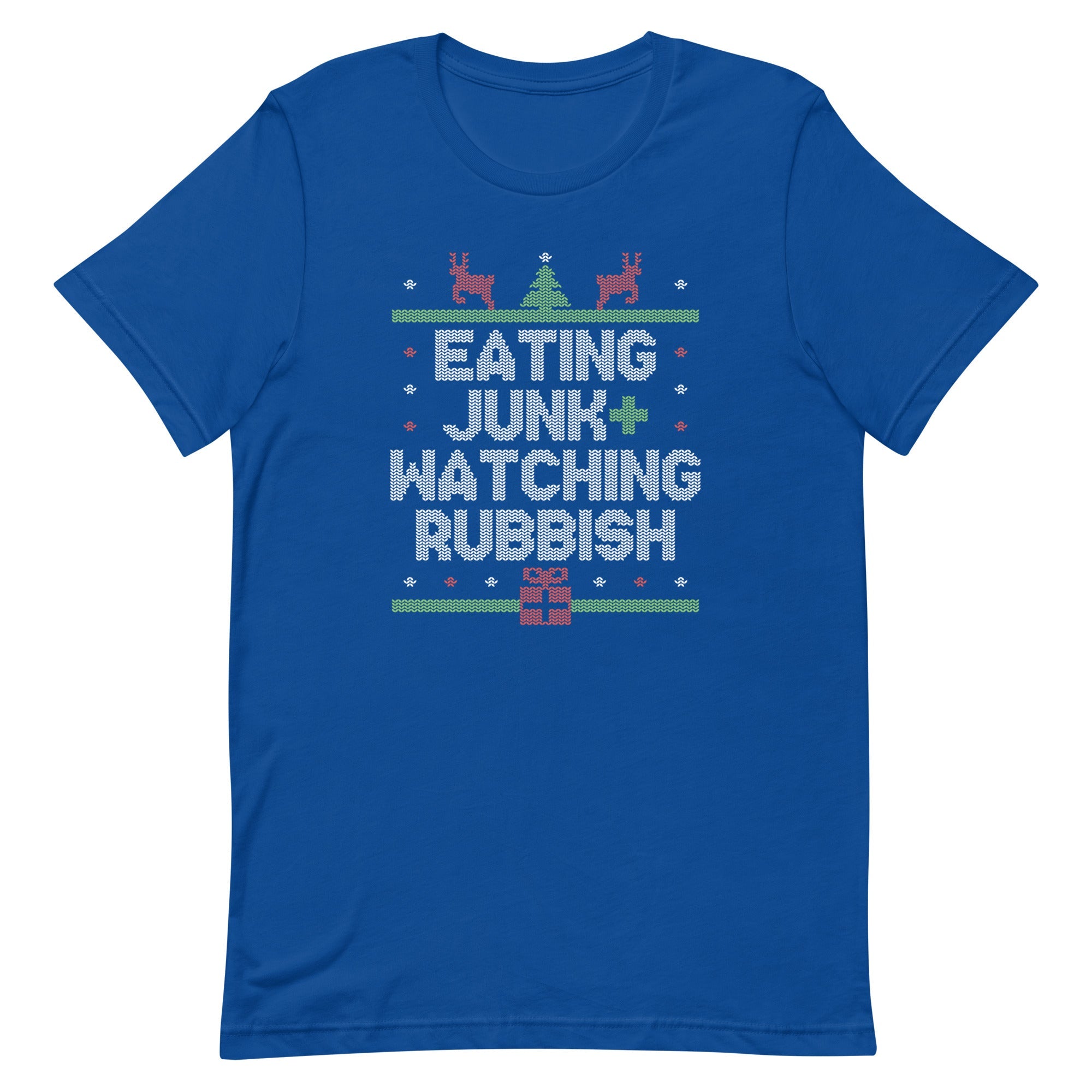 Eating Junk And Watching Rubbish Men's Signature Tee